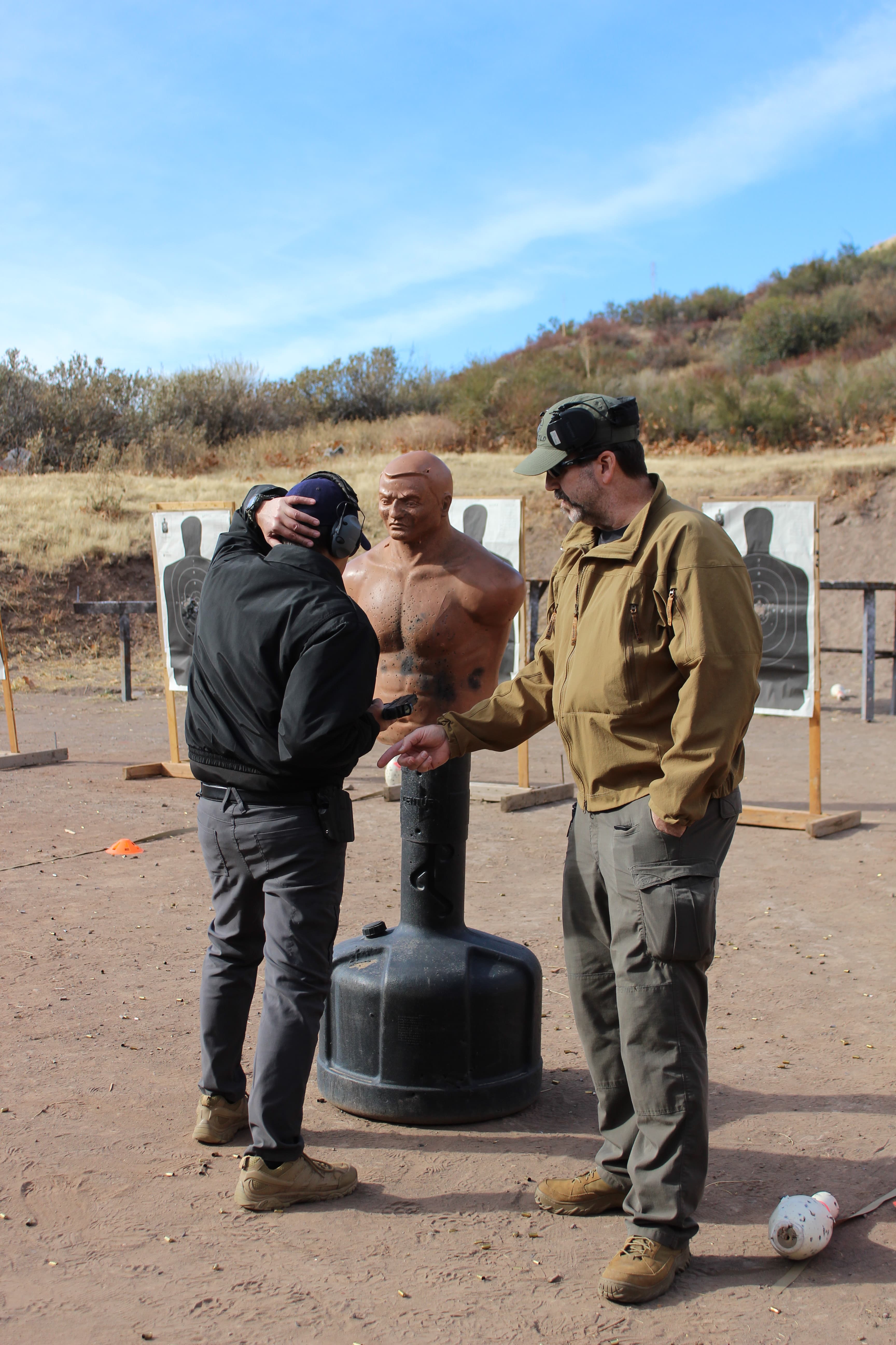 CTI Instructors demonstrating CQB defensive tactics when threat is imminent